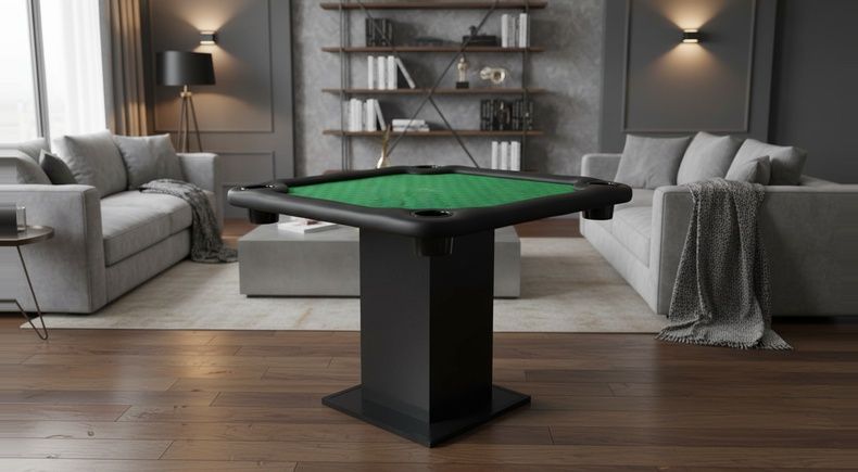 Mesa de Truco Oficial 100% Personalizada Tecido Verde - Tru6